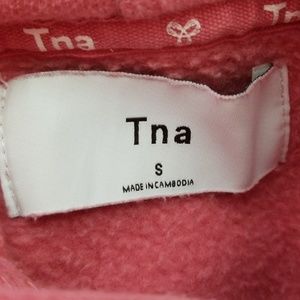 Aritzia TNA 'Perfect Hoodie' (Palm Pink)